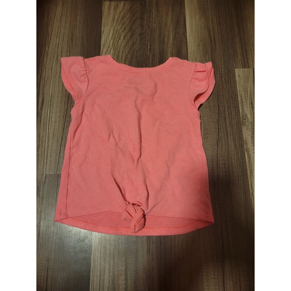 Girls Jumping Beans Hot Pink Short Sleeve Top Size 3T